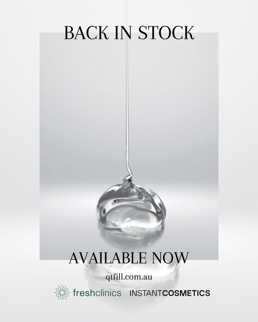 QTFill is back in stock!